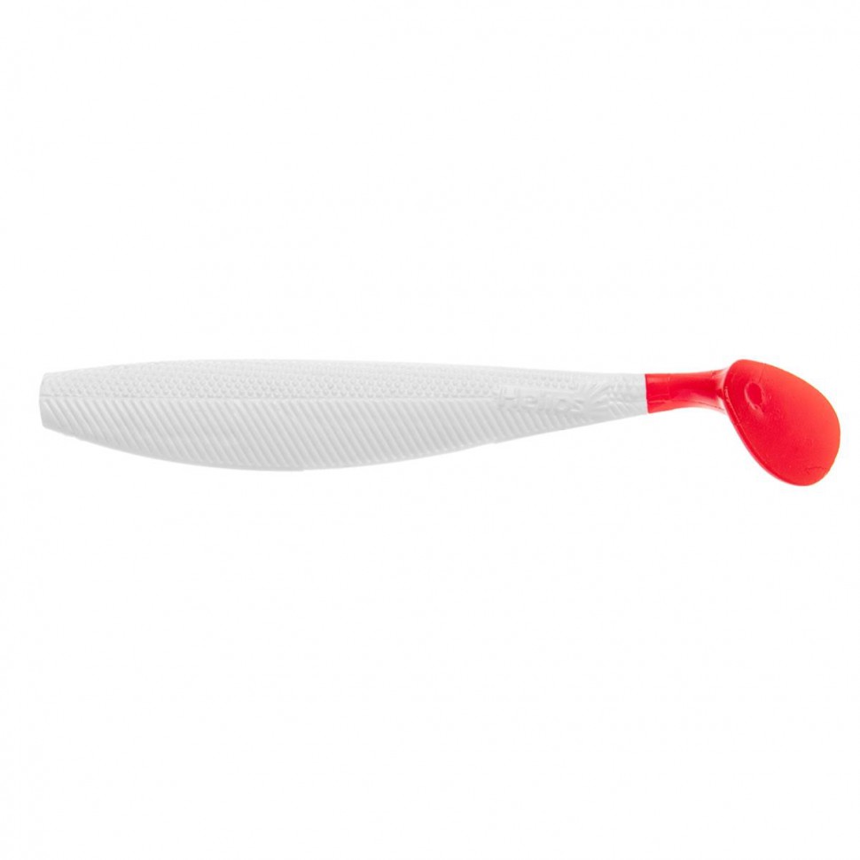 Виброхвост Helios Trofey 5.5"/14 см, цвет White RT 4 шт HS-25/1-003 , 